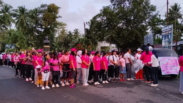 HUT Pelka Ibu, Momentum Kebersamaan Melalui Jalan Sehat